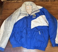 VTG 90s University of Kentucky Wildcats Delong Jacket Puffy Quilted XL Old Logo picture