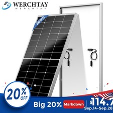 300W BC Solar Panel High Efficiency 26% Farm Home Shed Rooftop On/Off-Grid picture
