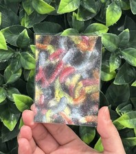 ACEO Art Card Original Gummy Worm Sweets Candy Acrylic Paint 3.5in x2.5in picture