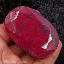 Huge 756.05 Ct Natural Red Ruby Oval Shape IGL Certified Big Loose Gemstone 5DNO picture