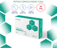 Anemo 3 Plus Endurance & Immune System Peptide Bioregulator Complex 60 Capsules picture