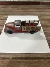 Vintage 1940's Hubley Kiddie Toy Ford No. 460 Stake Truck picture