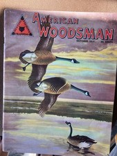 12 American Woodsman Magazines 1951/1952 VGC in original envelopes Great  Art picture