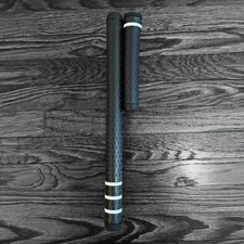 YUMI 2-Piece Putter Grip - BLACK/ WHITE (VERY CLEAN, LIMITED BRANDING) picture