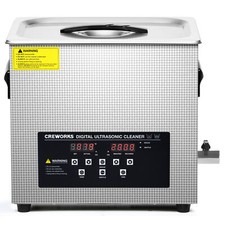 CREWORKS 10L Ultrasonic Cleaner for Machine Parts Auto Tool Jewelry Watch picture