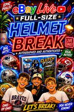 RANDOM Spot - 1x Full-Size Signed Helmet Break NFL 1/32 Chance picture