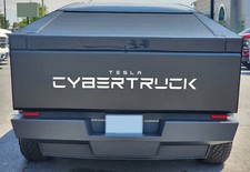 For Tesla Cybertruck Rear Bed Door Cybertruck Vinyl Decal picture