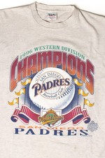 Vtg San Diego Padres Western Division Champions T-Shirt 1996 S-5XL HN2031 picture
