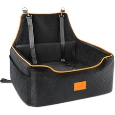 XIEEAOZEE Dog Car Seat for Large/Medium Dog, Booster Dogs Black picture
