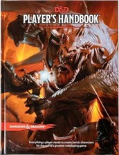 D&D 2014 Player's Handbook - Hardcover, by Dungeons & Dragons - Acceptable picture