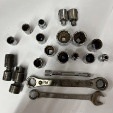 USA MAC Tools 20pc Misc Socket, Wrench, ADAPTER Tool Lot BIN OR BEST OFFER picture