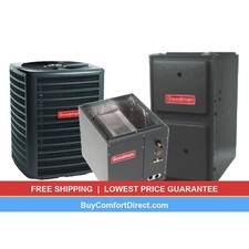 Goodman 3 Ton 13.4 SEER2 60K BTU 92% AFUE AC + Gas Furnace Upflow GLXS3BN3610 picture
