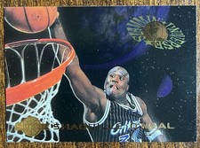 1995-96 SkyBox Shaquille O'Neal Slammin Universe #SU19   Magic HOF     picture