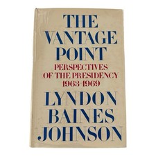 The Vantage Point • Lyndon B. Johnson • Signed 1st Edition (1971) • VG in DJ picture