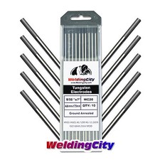 WeldingCity® 10-pk TIG Welding Tungsten Electrode 2% Ceriated (Gray) 5/32
