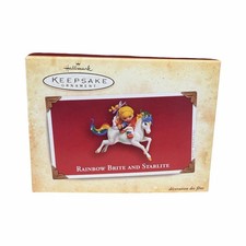 2004 Hallmark Keepsake Rainbow Brite and Starlite Christmas Ornament - Twink picture