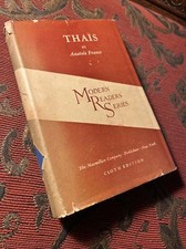 Thais By Anatole France 1929 Cloth Edition HC DJ picture