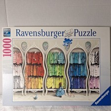 2020 Ravensburger Demelsa Houghton FANTASTIC FASHIONISTA 1000 Pc Puzzle Pre-own picture