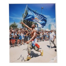 Shai Gilgeous Alexander Signed 8x10 Photo Oklahoma City Thunder JSA COA picture