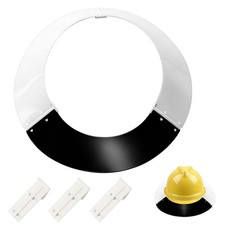 Hard Hat Sun Visors with MSA V-Gard Shade Full Brim Attachment, 697410 Standa... picture