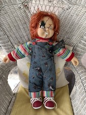 2018 Spencer’s Gifts Chucky Doll with Knife & Tag | Bride Of Chucky picture