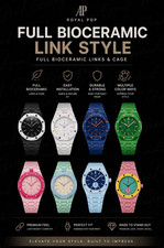 AP Style Swatch Ceramic Link Bracelet Band Multiple Colors Same Day Shipping picture