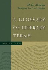 A Glossary of Literary Terms - Paperback By Abrams, M.H. - GOOD picture
