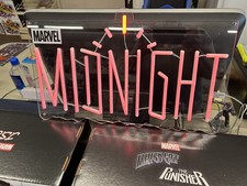 MIDNIGHT LED LOGO SIGN - Marvel Comics picture