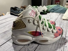 Mens Reebok Hasbro x Question Size 6.5 Mid Candy Land GREAT Condition 0512 picture