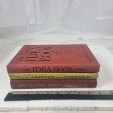 Vintage 1936-1939 Progressive Grocer Books Lot Meat Produce Grocery Retail picture