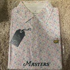 2026 Masters Polo vintage hat Design Golf Polo Medium Berkman’s Place  picture