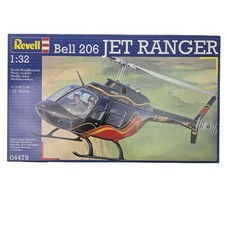 Revell 1/32 Bell 206 Jet Ranger Helicopter Plastic Model Kit 04479 picture