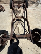 Original 1933 1934 Ford Frame Chassis X-Member Axle Banjo Wishbone 33 34 picture