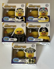 Mini Tubbz Cosplay Duck Minions 5 Pack Lot Gru Stuart Phil Dave & Kevin picture