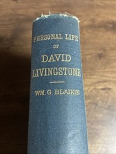 The Personal Life of David Livingstone 1881 Vintage HC William Garden Blaikie picture