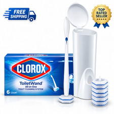 Clorox ToiletWand Disposable Toilet Cleaning System, ToiletWand, Storage Caddy a picture