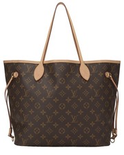 Louis Vuitton Brown Monogram Canvas Neverfull Mm (Authentic Pre-Loved) Women's picture