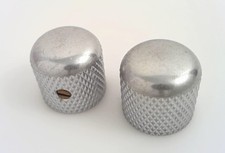 True Custom Shop® 6MM FACTORY AGED Relic Chrome Dome Knobs for Fender Tele picture