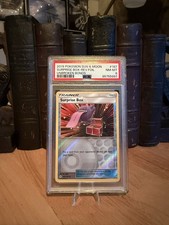 2019 POKEMON SUN & MOON UNBROKEN BONDS #187 SURPRISE BOX-REVERSE FOIL PSA 8 picture