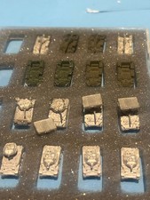 🔥1:285 GHQ Micro Armour WWII US M4 Sherman Tank Lot Metal Miniatures 17 pcs 🔥 picture
