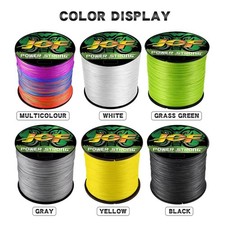 JOF 4 Strands Fishing Line 300/100M Braided PE Fishing Strong Fishing Line Multi picture