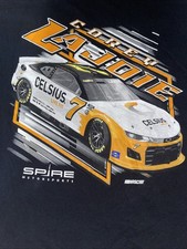 2023 Corey Lajoie #7 Spire Motorsports Celsius Live Fit Men’s XL T Shirt NASCAR picture