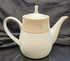 Vintage Noritake Chadwick 6786 China Teapot Coffee Pot Gold Trim Japan Retired picture