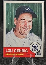 2023 Topps Living Set - Lou Gehrig #600 /5097 picture