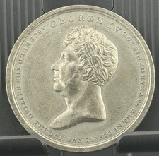 1821 King George IV Coronation Medal  picture