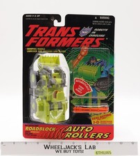 Roadblock Decepticon Auto Rollers G2 Transformers 1994 Hasbro Figure NEW SEALED picture