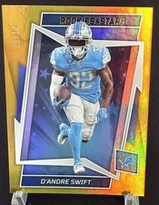 2022 Panini Rookies & Stars - D'Andre Swift #34 Gold 8/10 picture