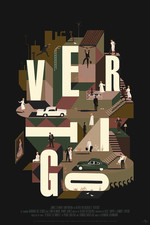 Vertigo by Adam Simpson Ltd Edition x/275 Screen Print Poster Mondo MINT Movie picture