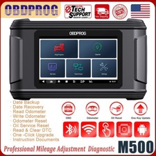 OBDPROG M500 Mileage Odometer Correction Diagnostic Oil Reset Tool Code Reader picture