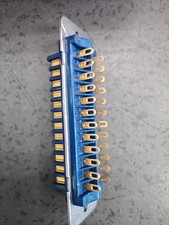 Lot of 10 NOS Amphenol 26-4100-24P 24-Pin Rack Panel Connectors Gold picture